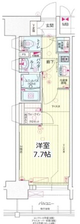 プレサンス新栄町ギャラントの物件間取画像